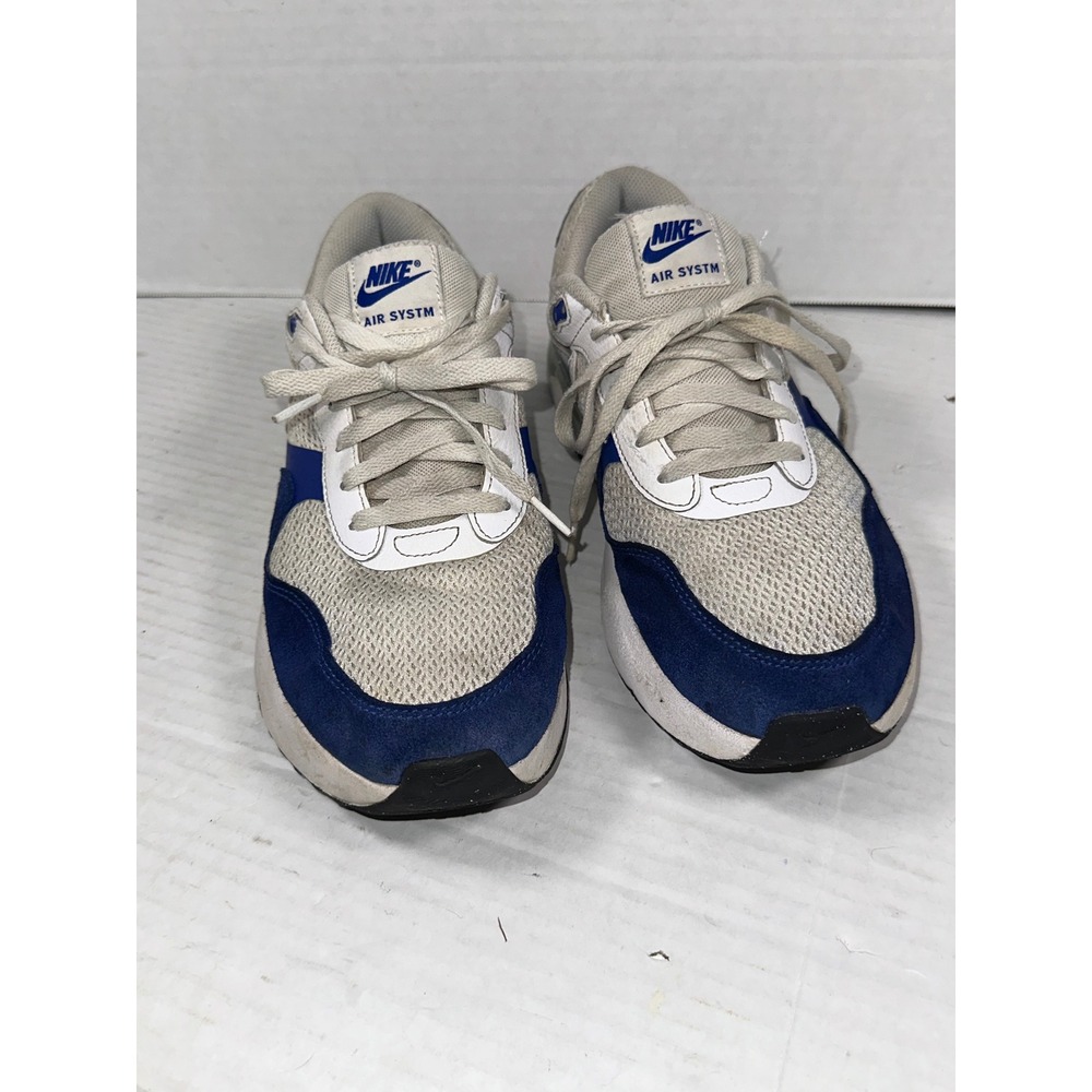 Nike Air Max SYSTM Mens White Blue Grey Running Shoes DM9537-400 Size 10.5‎